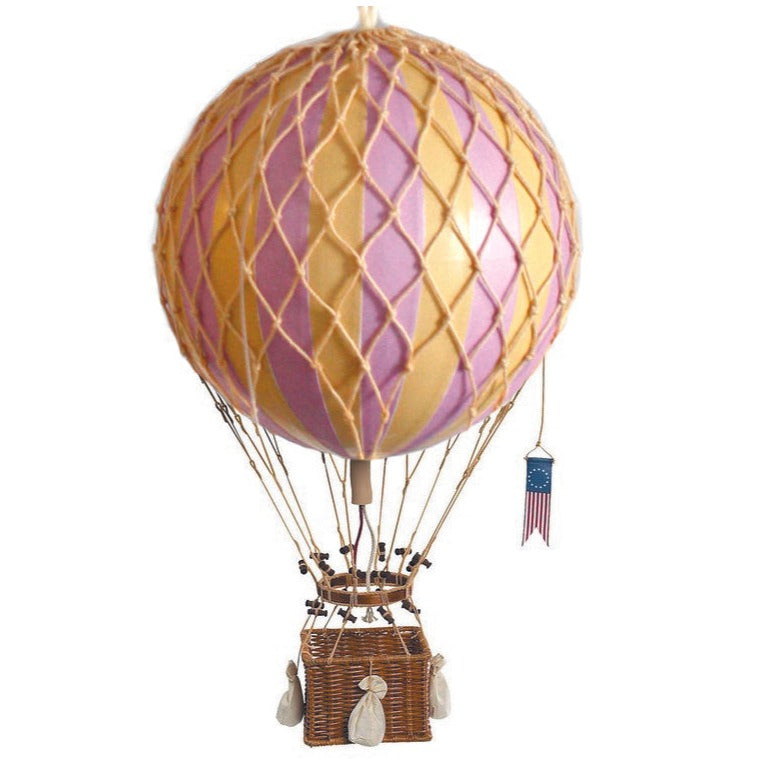 Hot Air Balloon Aviation Decor 12.5" Diameter | Shopteli