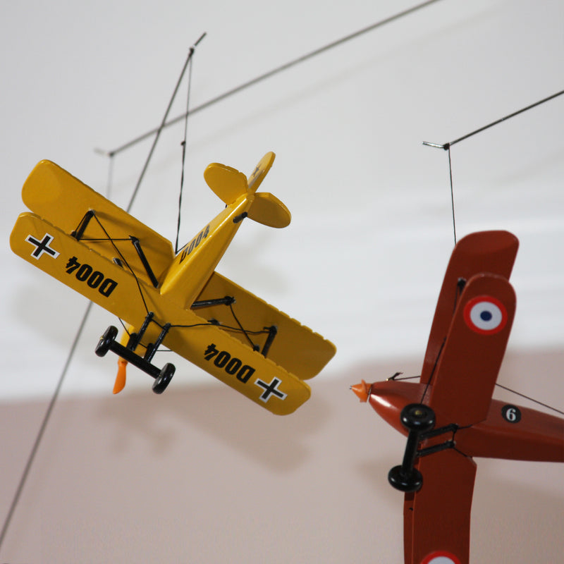 Flying Airplane Nursery Mobile 