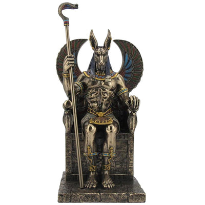 Underworld Guardian Anubis Statue