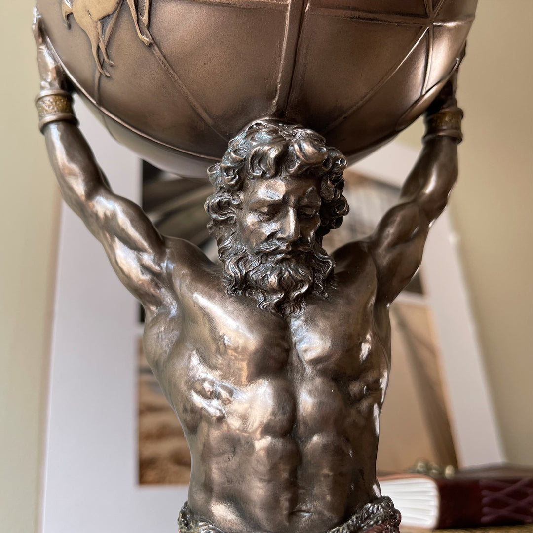 Greek Mythology Titan Atlas Trinket Box | SHOPTELI