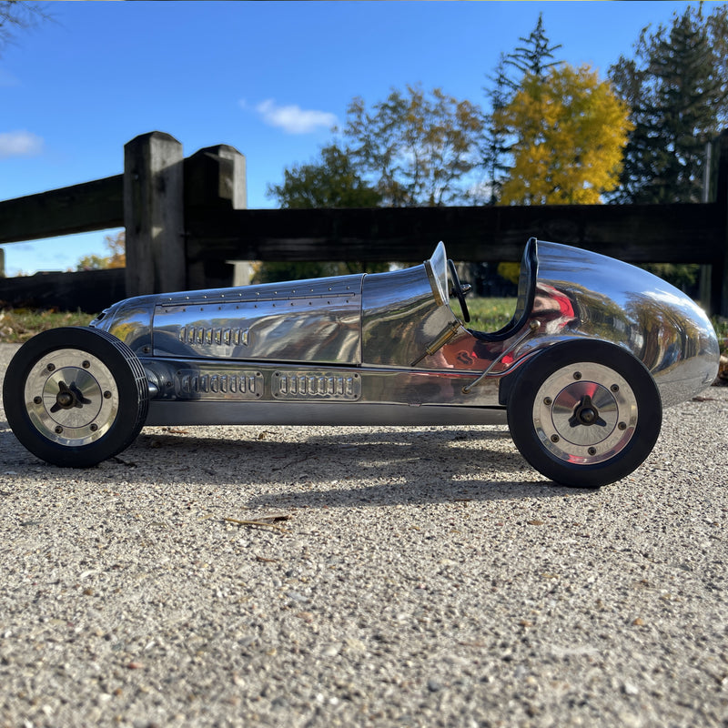 Handcrafted Indianapolis Tether Racing Car Model