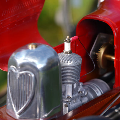 Red Bantam Midget Spindizzy Tether Car Model