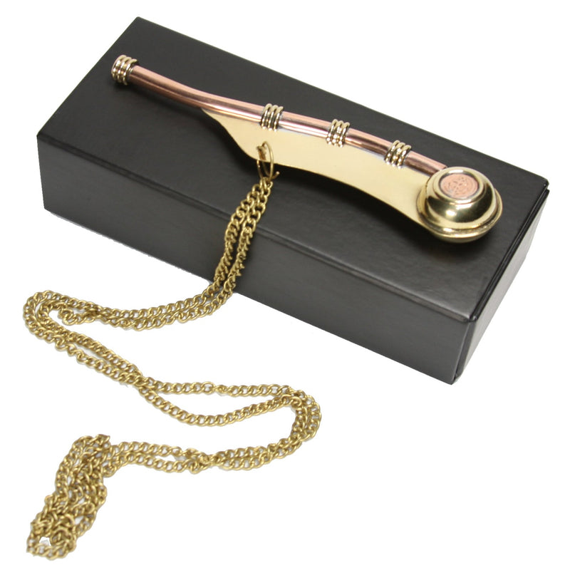 Vintage Bosun Boatswain Whistle Necklace