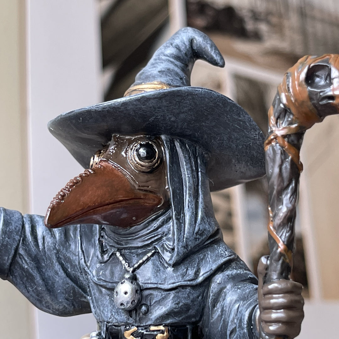 Handmade Plague Wizard Miasma Doctor Figurine | SHOPTELI