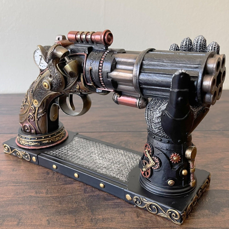 Custom Made Steampunk Pistol With Display