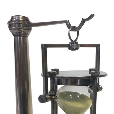 Polished Brass Vintage Style Hourglass