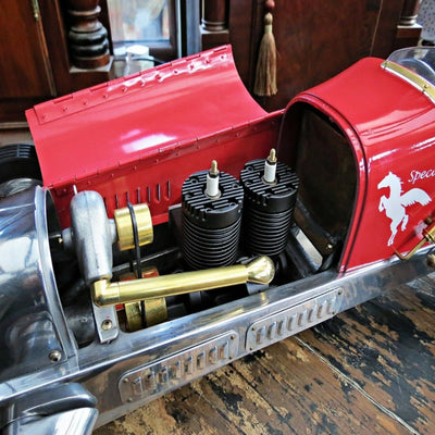 Vintage Race Car Model