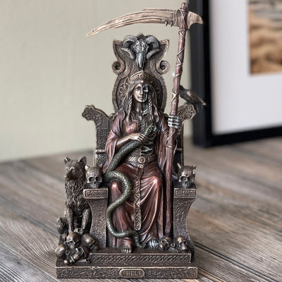 Hel Norse Mythology Goddess Of Death Statue