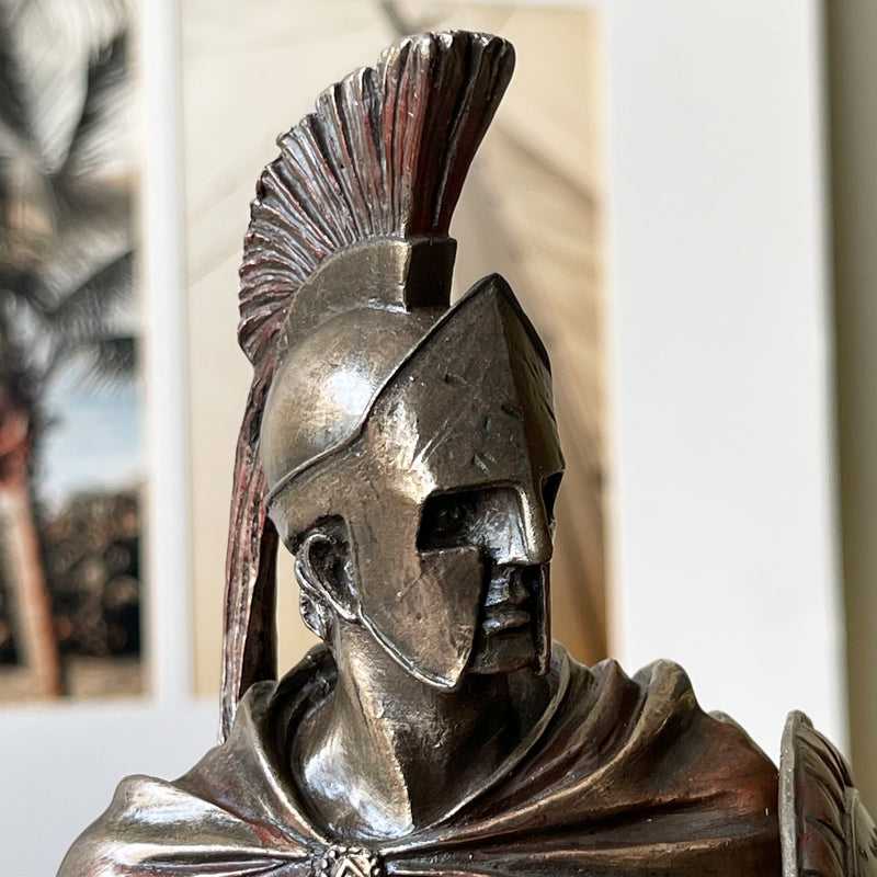 Spartan King Leonidas Statue Medieval Décor Head