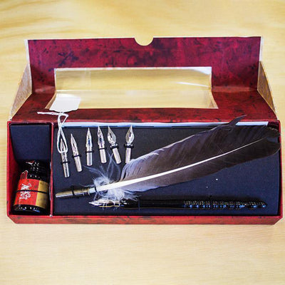 Calligraphy Feather Pen Writing Set