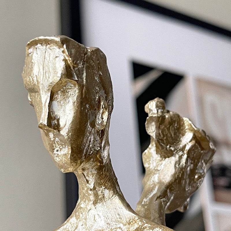 Couple On Arch Handmade Decorative Statue Art Heads