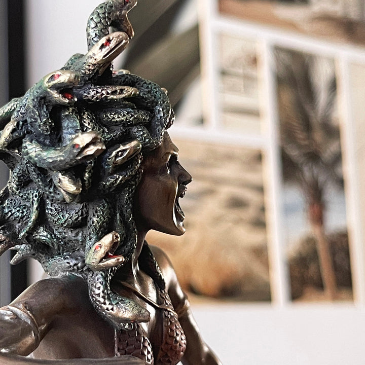 Greek Mythology Medusa Statute Custom Figurine | SHOPTELI