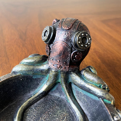 Steampunk Octopus Ash Tray