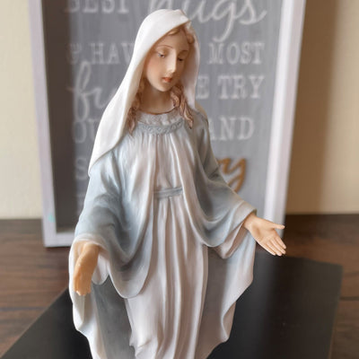 Hand Painted Our Lady Of Grace Altar Gift