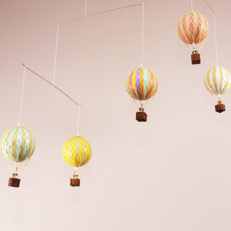 Decorative Hot Air Balloon Playroom Mobile