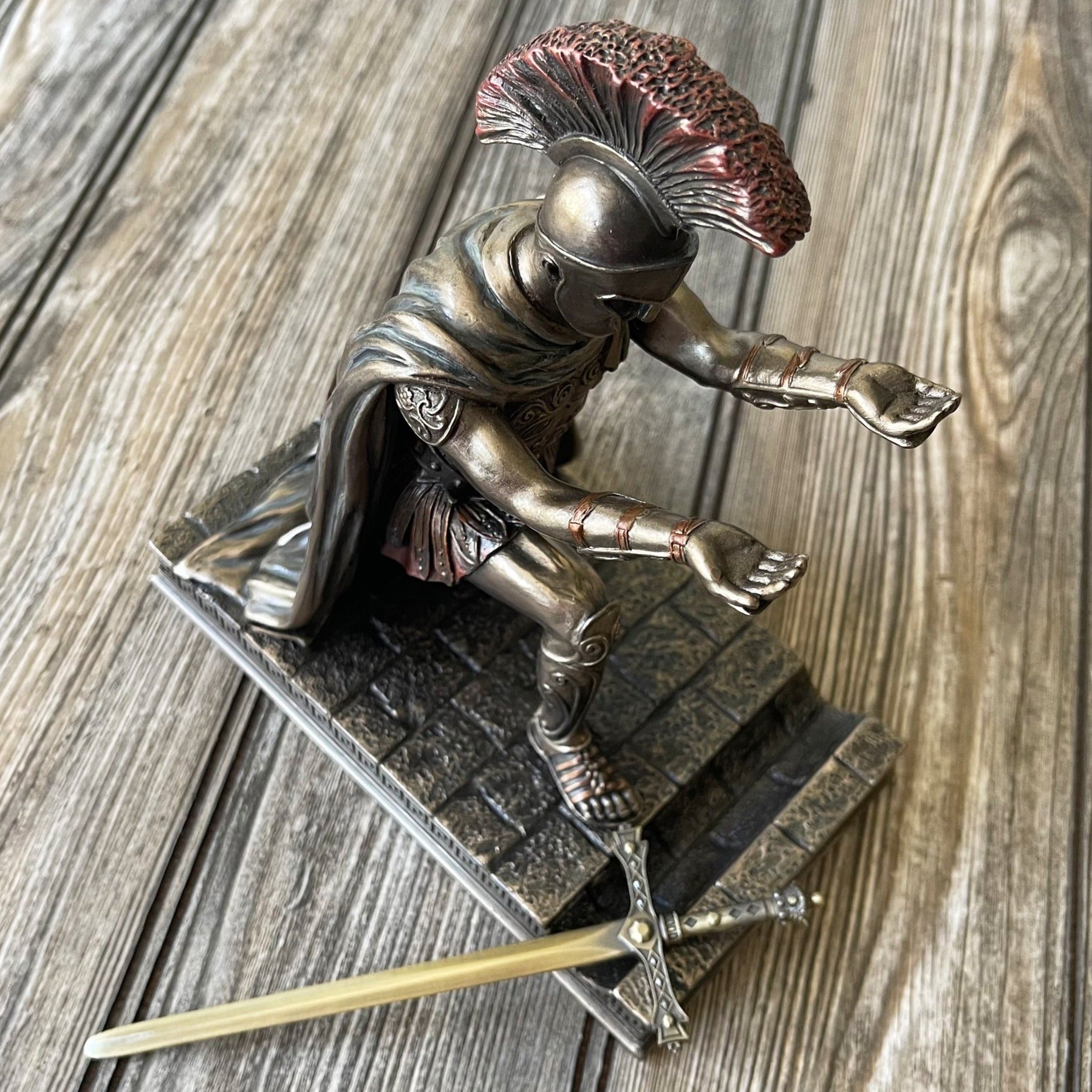 Roman Commader Roman Commander Custom Made Statue Desk Decor | SHOPTELI