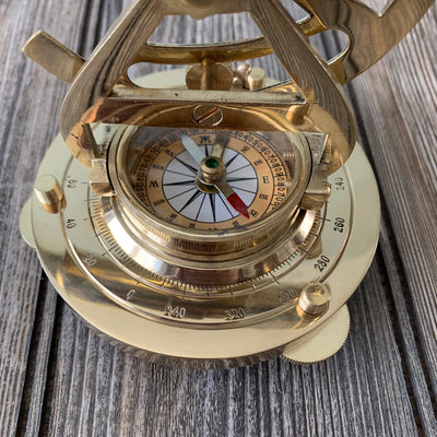 Victorian Nautical Sailor Telescope Compass