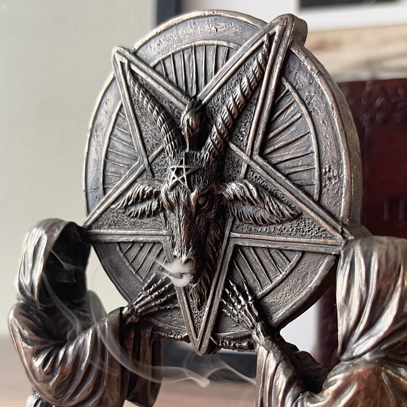 Sigil of Baphomet Altar Backflow Incense Burner