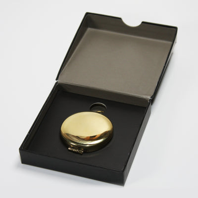Solid Brass Nautical Pocket Compass Gift