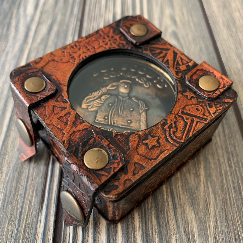 Pocket Compass With Box
