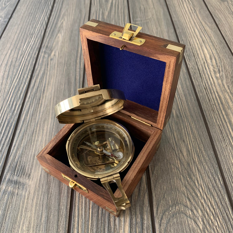 Brunton Pocket Compass With Box