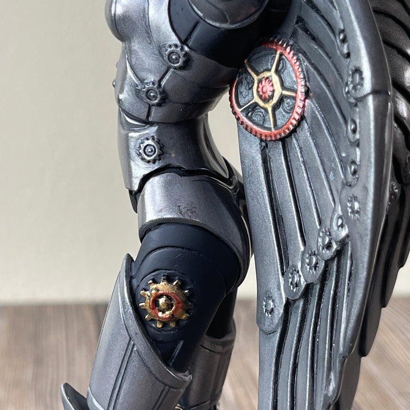 Steampunk Android Angel Statue
