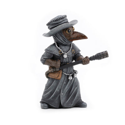 Unique Handmade Plague Doctor Figurine