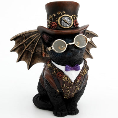 Steampunk Cat Victorian Inventor
