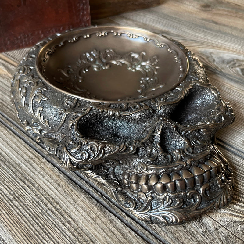 Decorative Flat Skull Tray