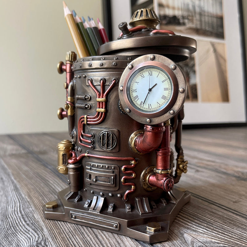 Steampunk Table Clock