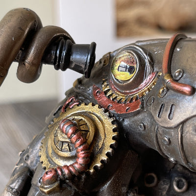 Steampunk Seabed Hiker Octopus Statue