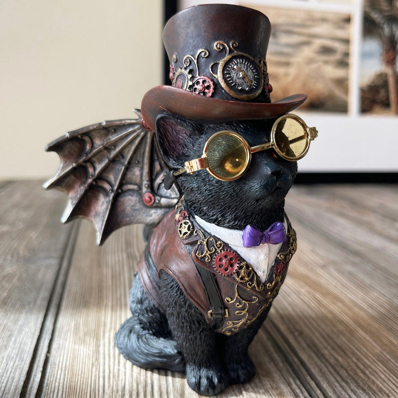 Steampunk Cat Inventor