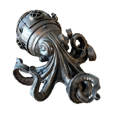Handmade Steampunk Octopus Wall Decor