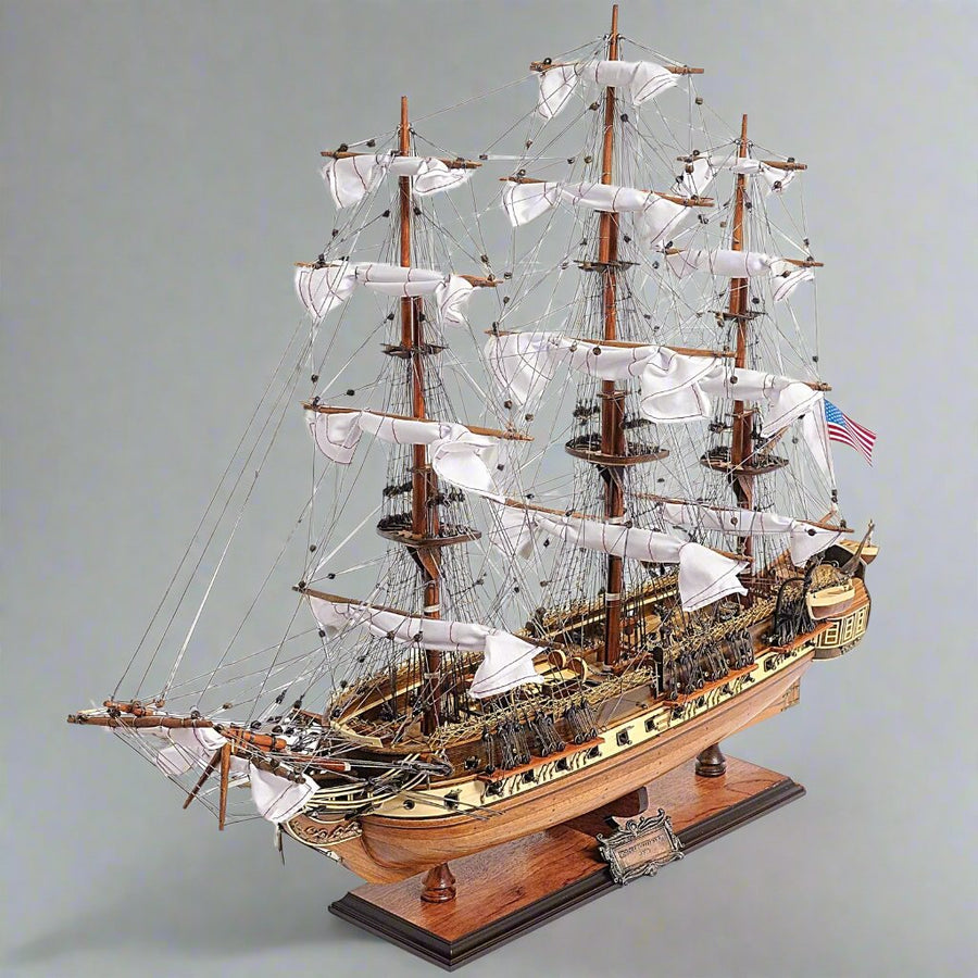 Collector's U.S.S. Constitution Ship Model - Buy Now