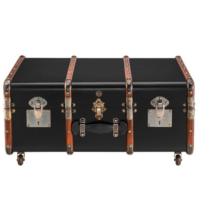Black Stateroom Trunk Table