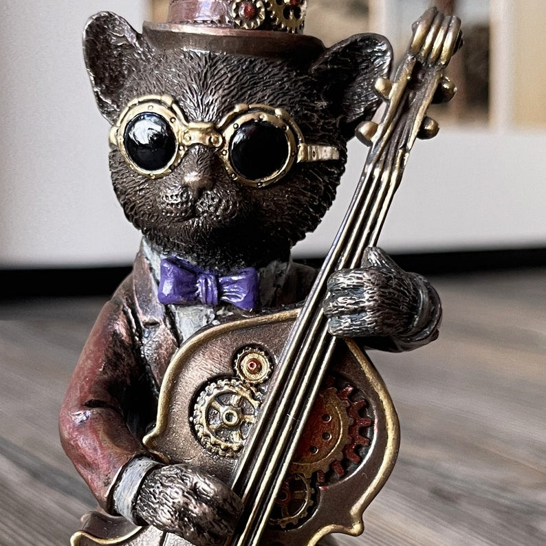  Cat Musician